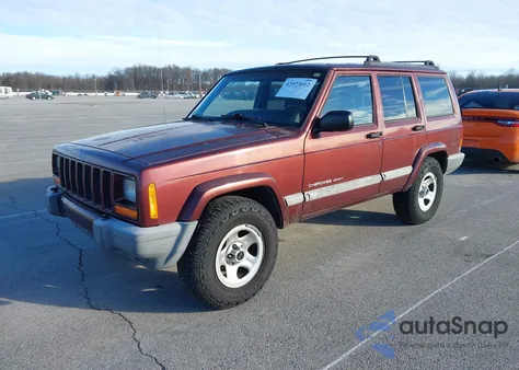 2001 Jeep Cherokee Sport from USA, damaged, VIN 1J4FF48S91L595107
